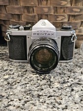 Asahi Pentax S1a SLR Camera + Super Takumar 55mm f/2 Lens UNTESTED