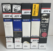 Nan Vernon Betacam 5 Master Recordings "BLACK ON BLACK" +++