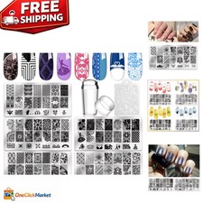 Nail Art Stamping Plates Set -