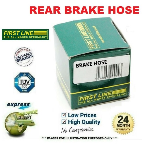 Rear left brake - rear, hose