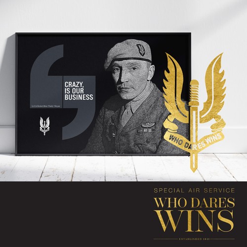 Paddy mayne sas poster - paddy,