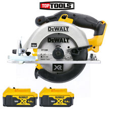 Dewalt DCS391N 18v XR Li-ion Circular Saw Body With 2 x 5Ah Batteries