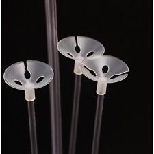 Transparent Balloon Sticks Cups UK Seller Quantity Birthday Wedding Christmas