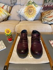 Moshulu Perrine Burgundy Leather Lace Up Ankle Boots UK  5 EU 38