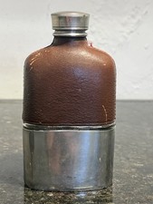 Vintage Leather Covered Hip