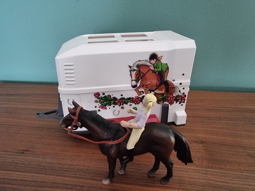 Schleich horse trailer with - schleich,