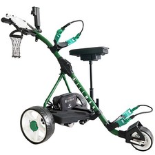 Hillman 36 Hole Lithium Electric Golf Trolley Green 