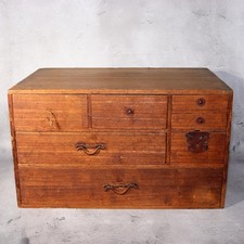 Japanese Antique Wooden Tansu