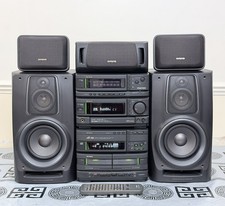 Aiwa Nsx D858 Hifi System Separate With Speakers 