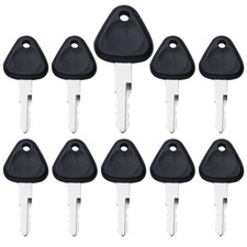 10PCS Volvo 777 Master Plant Key Fits Volvo Samsung Clark Excavator Mini Diggers
