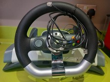 Microsoft XBox 360 WRW02 Wireless Racing Wheel with Force Feedback & Pedals