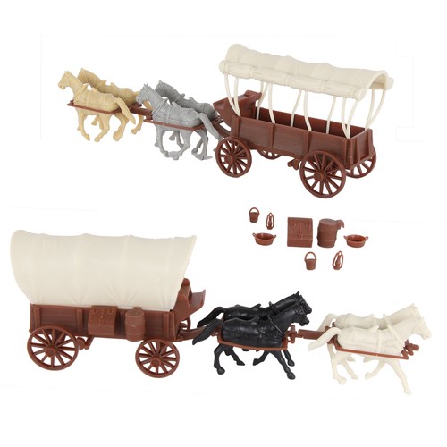 Bmc cts western - covered, wagons