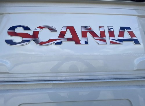 Scania rear cab union jack - cab,
