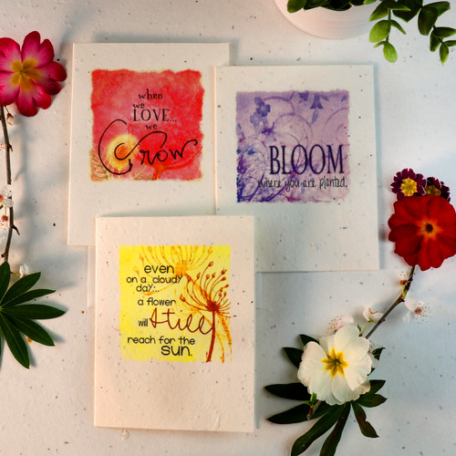 Seeded paper eco friendly - seeded, eco-friendly
