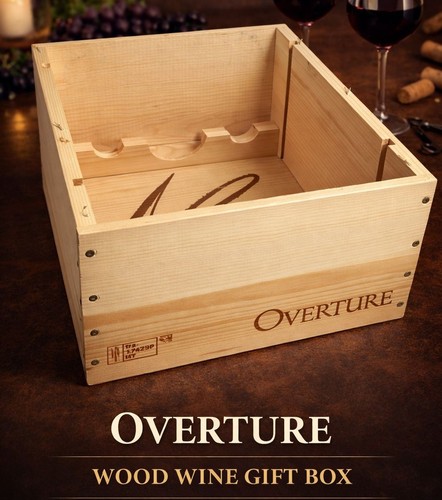 Opus one overture wooden - overture, wine