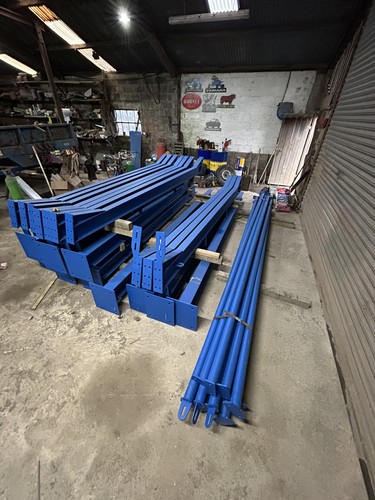 Steel frame building - frame,