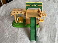 Sylvanian Families Garden Playground With Swings, Removable Slide And Play House