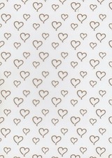 A4 Gold Text Translucent