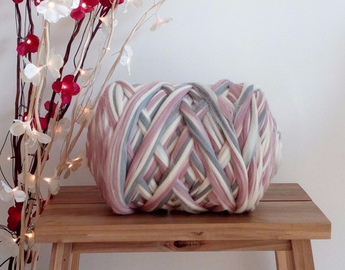 Melange white pink grey - melange:, white,pink,grey*