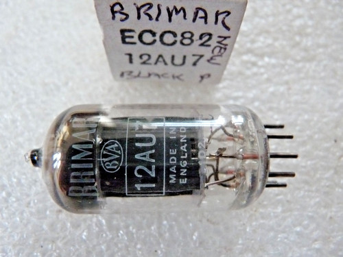 Ecc82 12au7 brimar 17mm black - ecc82,