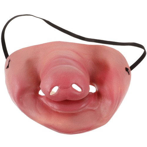 Durable latex pig - pig, costume