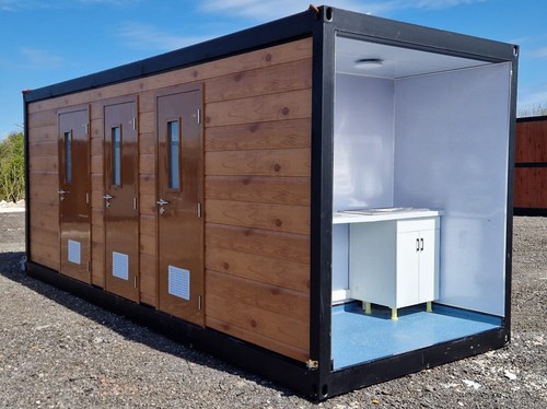 Shower toilet block bay - block, 3