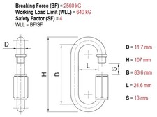 QUICK LINK SCREW LOCK Chain