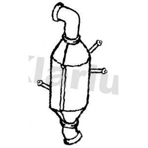 Type approved catalyst - approved, dpf
