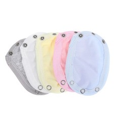  5 Pcs Baby Vest Bodysuit Extender for Toddlers Snap Jumpsuits Extenders