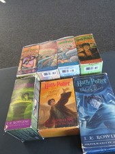 Complete Set of Harry Potter Tape Cassettes unabridged + Trivial Persuit game.