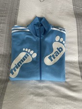 Adidas Trimm Trab Track Top. Tracksuit Top. Medium Blue.