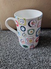 Cath Kidston by Churchill Clocks Mug Cup Fine China Multicoloured