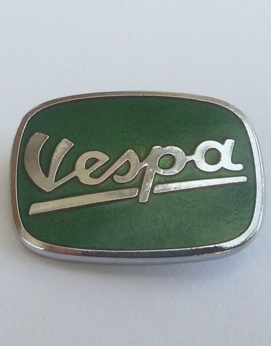 Vespa enamel lapel pin - vespa,