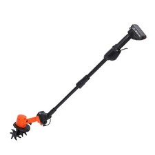 ­Cordless Mini Tiller 235RPM 4 Tines Electric Cultivator For Gardening Loosening