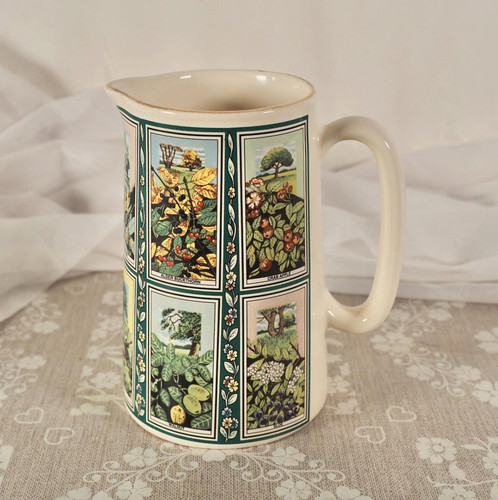Vintage floral jug ringtons - jug,