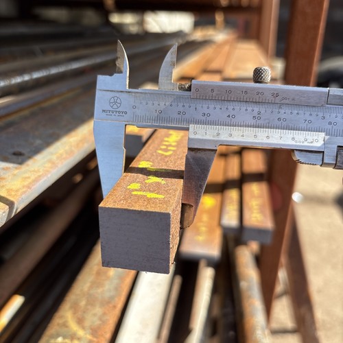 Solid mild steel - steel, square