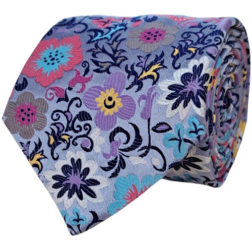 Duchamp london mens tie - london, lilac