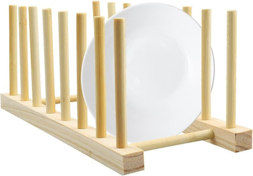 Bamboo dish rack - rack,, wooden