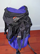 Lowe Alpine 35L Hiking Backpack Walkabout 35 Air Mesh System Bag Rucksack purple