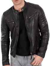Cafe Racer Leather Jacket Soft