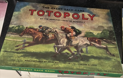 Vintage totopoly board game - vintage,