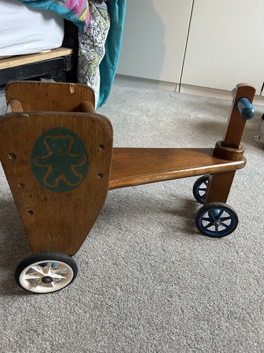 Vintage wooden trike - vintage,