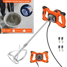 Electric 6 Gear Mixing Drill 5000W Plaster Mortar Mixer M14 Paddle Mixer Stirrer