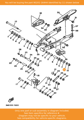 Yamaha washer plate - yamaha,