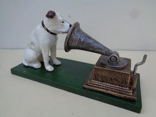 Cast iron hmv nipper - nipper, &