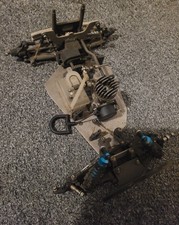 Nitro rc car with engine good