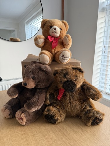 Harrods christmas teddy bear - christmas,