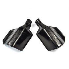 For Yamaha XT350 XT600 TENERE XTZ750 TT350 TT600 Black Brush Hand guards