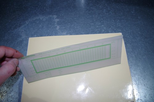 Copy sheet for klark - klark, teknik