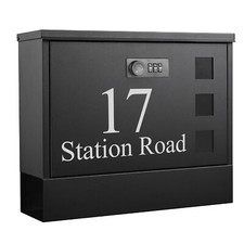 Personalised Black Large